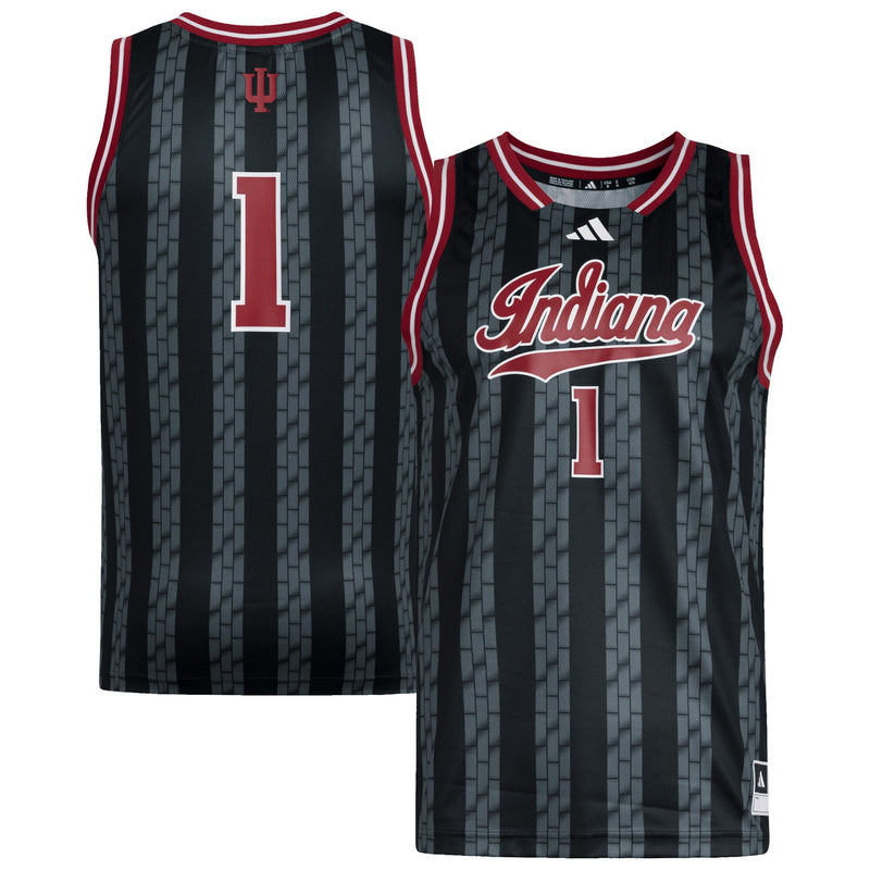 Indiana Hoosiers Basketball Jersey, Black Replica Swingman Sportswear Jersey Shirt, Sleeveless Athletic Tank Jersey, Casual Gift for Men