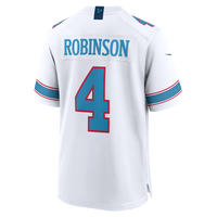 Wan'Dale Robinson Tennessee Titans Football Jersey, White Sportswear Jersey Shirt, Lightweight Breathable Athletic Jersey, Casual Gift for Men