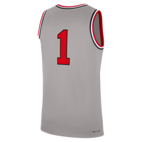 Ohio State Buckeyes Basketball Jersey, Gray Replica Alternate Sportswear Jersey Shirt, Sleeveless Athletic Tank Jersey, Casual Gift for Men