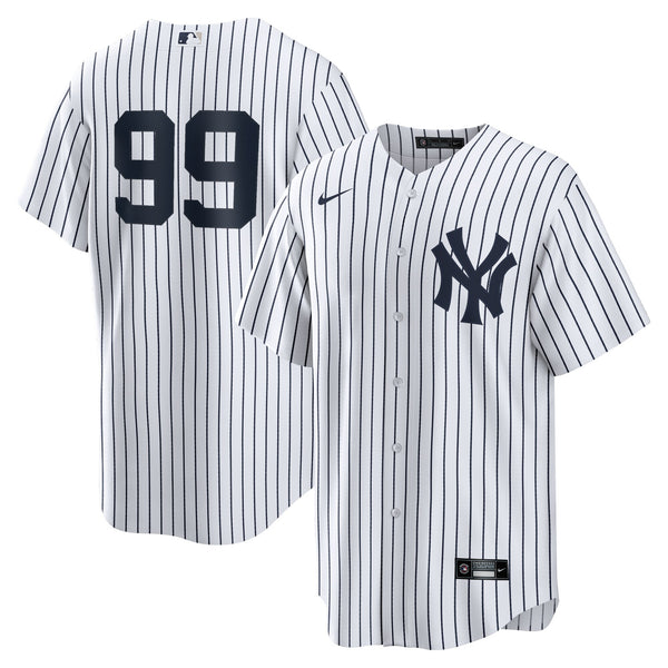 New York Yankees Aaron Judge White Home Replica Player Name Jersey