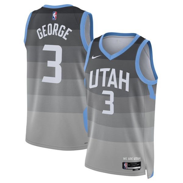 Utah Jazz 2025/26 City Edition Swingman Jersey - Gray - Keyonte George
