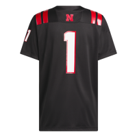 Nebraska Huskers Football Jersey, Black Sportswear Jersey Shirt, Lightweight Breathable Athletic Jersey, Casual Gift for Men