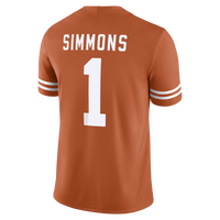 Texas Longhorns Football Jersey, Orange Sportswear Jersey Shirt, Lightweight Breathable Athletic Jersey, Casual Gift for Men, Style 204338180