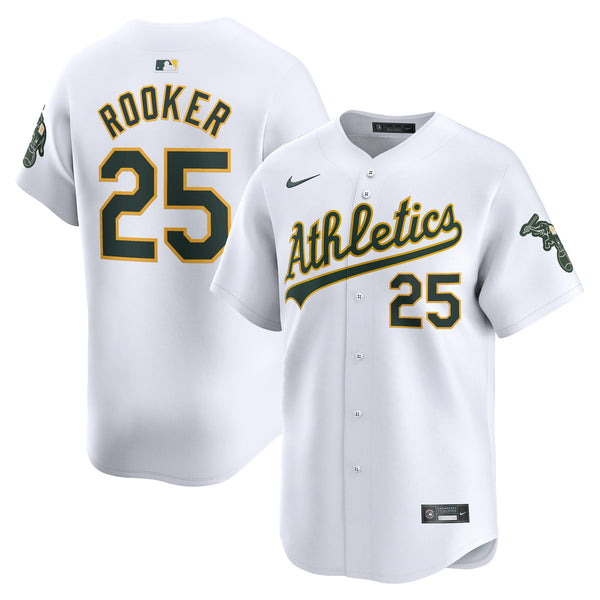 Athletics Brent Rooker White Home Limited Player Jersey