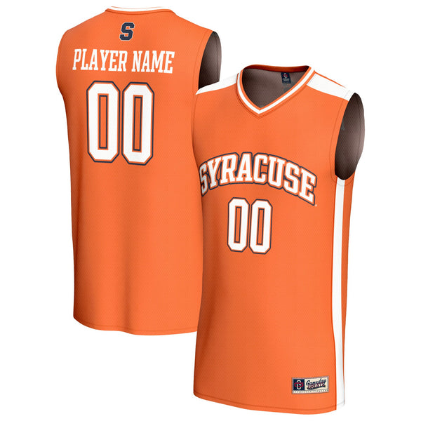 Syracuse Orange Lightweight Collegiate Basketball NIL Pick-A-Player Fashion Jersey - Orange