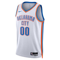 Oklahoma City Thunder Basketball Jersey, Swingman Sportswear Jersey Shirt, Sleeveless Athletic Tank Jersey, Casual Gift for Men, Style 13303988
