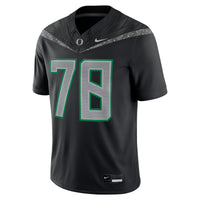 Oregon Ducks Football Jersey, Black Game Sportswear Jersey Shirt, Lightweight Breathable Athletic Jersey, Casual Gift for Men, Style 204654087