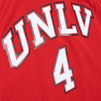 UNLV Rebels Basketball Jersey, Red Swingman Sportswear Jersey Shirt, Sleeveless Athletic Tank Jersey, Casual Gift for Men