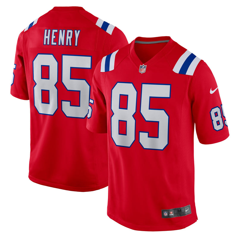 Hunter Henry New England Patriots Football Jersey, Red Game Sportswear Jersey Shirt, Lightweight Breathable Athletic Jersey, Casual Gift for Men