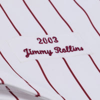 Jimmy Rollins Philadelphia Phillies Baseball Jersey, White Sportswear Jersey Shirt, Lightweight Breathable Athletic Jersey, Casual Gift for Men