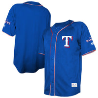 Texas Rangers Baseball Jersey, Royal Fashion Sportswear Jersey Shirt, Lightweight Breathable Athletic Jersey, Casual Gift for Men
