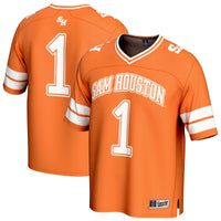 Sam Houston State Bearkats Football Jersey, Orange Fashion Sportswear Jersey Shirt, Lightweight Breathable Athletic Jersey, Casual Gift for Men