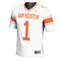 Sam Houston State Bearkats Football Jersey, White Sportswear Jersey Shirt, Lightweight Breathable Athletic Jersey, Casual Gift for Men