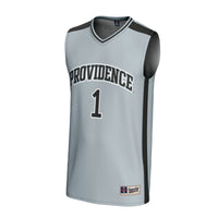 Providence Friars Basketball Jersey, Silver Sportswear Jersey Shirt, Sleeveless Athletic Tank Jersey, Casual Gift for Men, Style 202342848