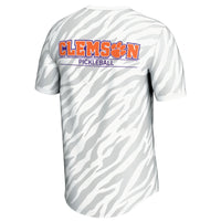 Clemson Tigers Football Jersey, White Lightweight Sportswear Jersey Shirt, Lightweight Breathable Athletic Jersey, Casual Gift for Men