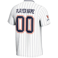 Virginia Cavaliers Softball Jersey, White Sportswear Jersey Shirt, Lightweight Breathable Athletic Jersey, Casual Gift for Men, Style 200139066
