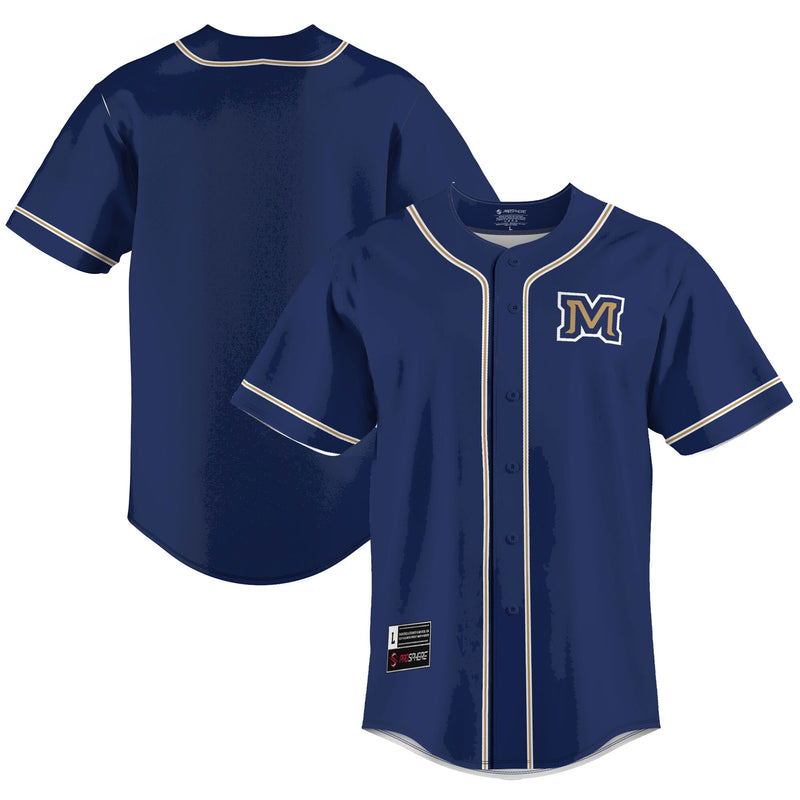 Montana State Bobcats Lightweight Baseball Jersey, Blue Sportswear Jersey Shirt, Lightweight Breathable Athletic Jersey, Casual Gift for Men