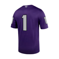 TCU Horned Frogs Football Jersey, Purple Sportswear Jersey Shirt, Lightweight Breathable Athletic Jersey, Casual Gift for Men