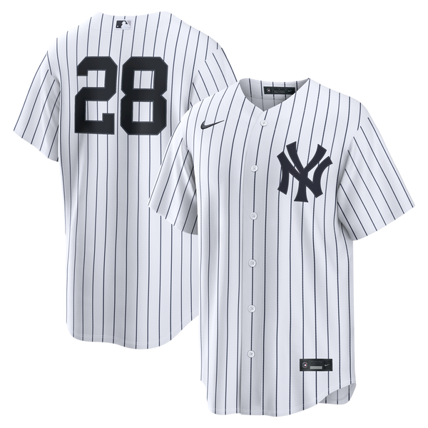 New York Yankees Austin Wells White Home Replica Jersey