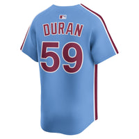 Jhoan Duran Philadelphia Phillies Baseball Jersey, Light Sportswear Jersey Shirt, Lightweight Breathable Athletic Jersey, Casual Gift for Men