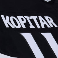 Anze Kopitar Los Angeles Kings Hockey Jersey, Black Sportswear Jersey Shirt, Long Sleeve Hockey Sweater Jersey, Casual Gift for Men