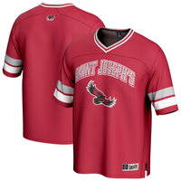 Saint Joseph's Hawks Football Jersey, Crimson Sportswear Jersey Shirt, Lightweight Breathable Athletic Jersey, Casual Gift for Men