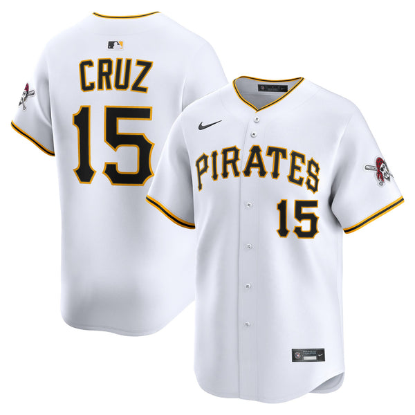 Pittsburgh Pirates Oneil Cruz White Home Limited Player Jersey