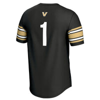 Vanderbilt Commodores Lacrosse Jersey, Sportswear Jersey Shirt, Lightweight Breathable Athletic Jersey, Casual Gift for Men, Style 201421964