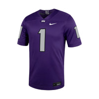TCU Horned Frogs Football Jersey, Purple Sportswear Jersey Shirt, Lightweight Breathable Athletic Jersey, Casual Gift for Men