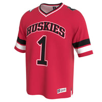 Northern Illinois Huskies Football Jersey, Cardinal Fashion Sportswear Jersey Shirt, Lightweight Breathable Athletic Jersey, Casual Gift for Men