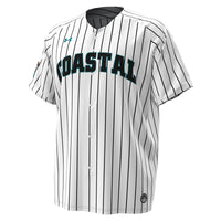 Coastal Carolina Chanticleers Baseball Jersey, White Sportswear Jersey Shirt, Lightweight Breathable Athletic Jersey, Casual Gift for Men