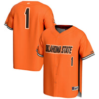 Oklahoma State Cowboys Baseball Jersey, Sportswear Jersey Shirt, Lightweight Breathable Athletic Jersey, Casual Gift for Men, Style 201141746