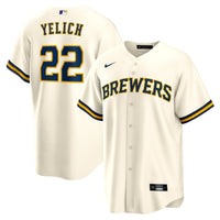 Christian Yelich Milwaukee Brewers Baseball Jersey, Sportswear Jersey Shirt, Lightweight Athletic Jersey, Casual Gift for Men, Style 3754645