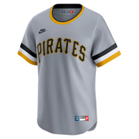 Pittsburgh Pirates Baseball Jersey, Gray Limited Sportswear Jersey Shirt, Lightweight Breathable Athletic Jersey, Casual Gift for Men