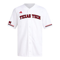 Texas Tech Red Raiders Baseball Jersey, White Replica Sportswear Jersey Shirt, Lightweight Breathable Athletic Jersey, Casual Gift for Men