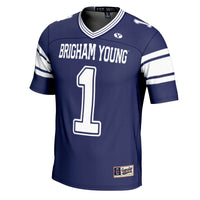 BYU Cougars Football Jersey, Cardinal Sportswear Jersey Shirt, Lightweight Breathable Athletic Jersey, Casual Gift for Men, Style 200447721