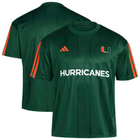 Miami Hurricanes Soccer Jersey, Green Fashion Sportswear Jersey Shirt, Lightweight Breathable Athletic Jersey, Casual Gift for Men