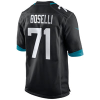 Tony Boselli Jacksonville Jaguars Football Jersey, Black Sportswear Jersey Shirt, Lightweight Breathable Athletic Jersey, Casual Gift for Men