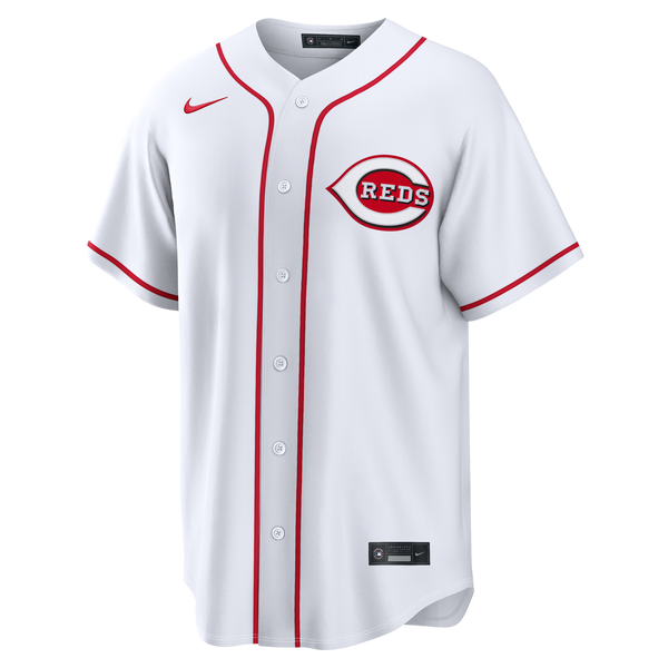 Cincinnati Reds Elly De La Cruz White Home Replica Jersey