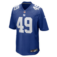 Chris Board New York Giants Football Jersey, Royal Game Sportswear Jersey Shirt, Lightweight Breathable Athletic Jersey, Casual Gift for Men