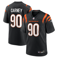Owen Carney Cincinnati Bengals Football Jersey, Black Game Sportswear Jersey Shirt, Lightweight Breathable Athletic Jersey, Casual Gift for Men