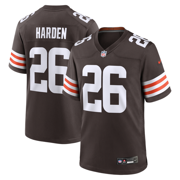 Cleveland Browns Myles Harden Brown Team Game Jersey