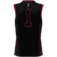 Pennsylvania Quakers Basketball Jersey, Black Lightweight Sportswear Jersey Shirt, Sleeveless Athletic Tank Jersey, Casual Gift for Men