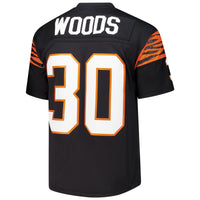 Ickey Woods Cincinnati Bengals Football Jersey, Black Sportswear Jersey Shirt, Lightweight Breathable Athletic Jersey, Casual Gift for Men