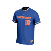 Boise State Broncos Softball Jersey, Royal Fashion Sportswear Jersey Shirt, Lightweight Breathable Athletic Jersey, Casual Gift for Men