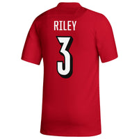 Louisville Cardinals Football Jersey, Red Sportswear Jersey Shirt, Lightweight Breathable Athletic Jersey, Casual Gift for Men, Style 203392837