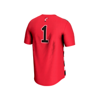 Cincinnati Bearcats Soccer Jersey, Red Fashion Lightweight Sportswear Jersey Shirt, Lightweight Breathable Athletic Jersey, Casual Gift for Men