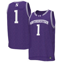 Northwestern Wildcats Basketball Jersey, Purple Replica Sportswear Jersey Shirt, Sleeveless Athletic Tank Jersey, Casual Gift for Men