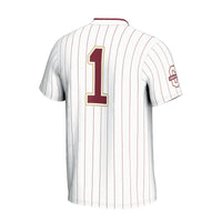 Charleston Cougars Softball Jersey, White Fashion Sportswear Jersey Shirt, Lightweight Breathable Athletic Jersey, Casual Gift for Men