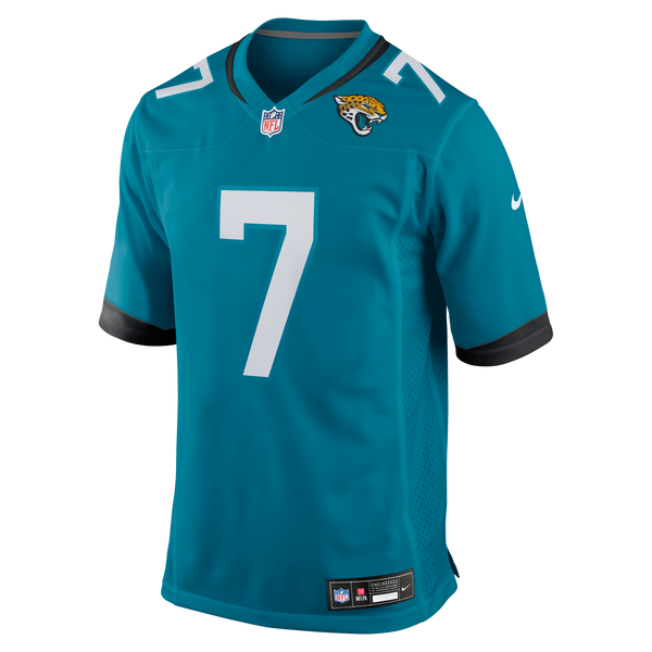 Jacksonville Jaguars Brian Thomas Jr Teal Player Game Jersey